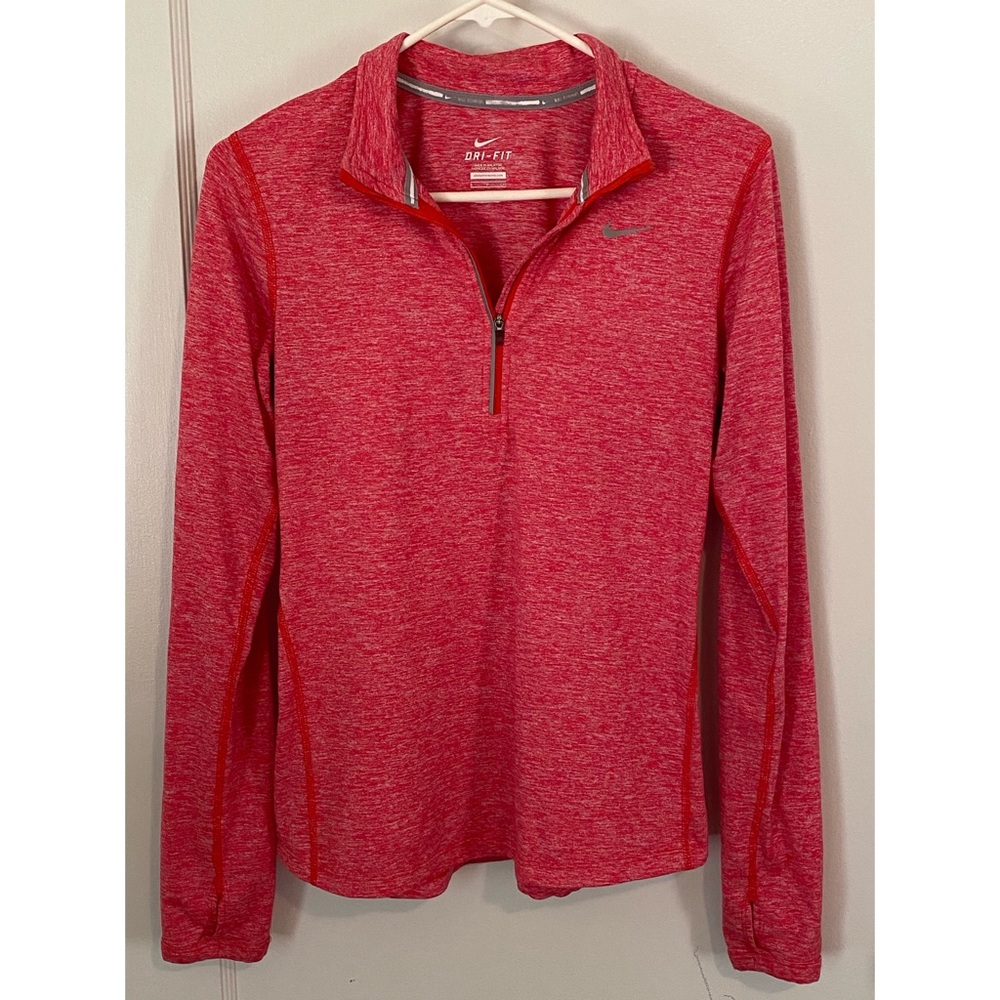 Women’s Lightweight Coral Nike Quarter Zip